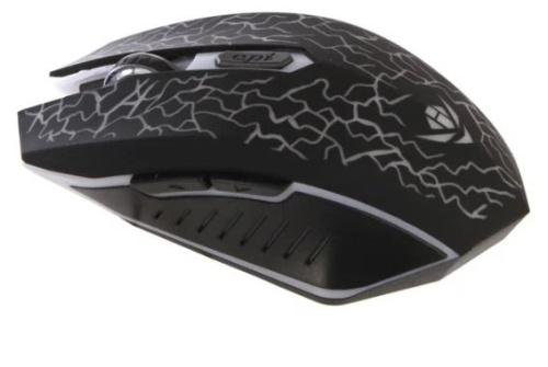 Мышь MOG-15U Nakatomi Gaming mouse - игровая, 6 кнопок + ролик, 7-ми цветная подсветка, USB, черная фото 3