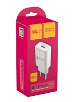 Сетевое зарядное устройство DREAM C9 2.4A QC3.0 белое (123171\181185)