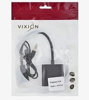 Переходник конвертер VIXION AD28 HDMI (M) - VGA (F) (белый) 