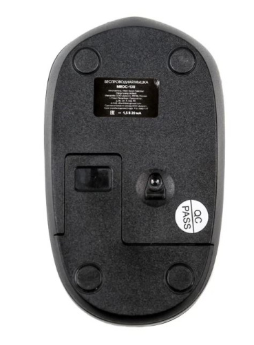 Мышь MROC-13U Dialog Comfort RF 2.4G Optical - 3 кнопки + ролик прокрутки, USB, черная фото 4