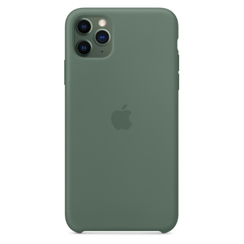 Силиконовый чехол для iPhone 11 PRO Max цвет: темно-мятный (MWY1TFE/A)
