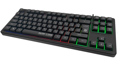 Клавиатура Defender DARK LORD GK-580 с подсветкой (черный) фото 3
