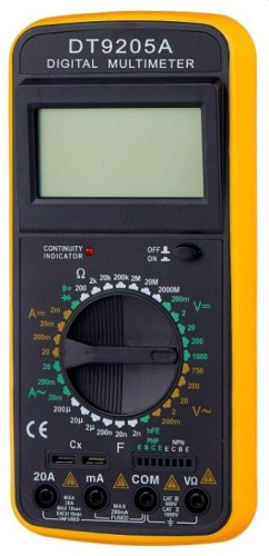 Мультиметр DT9205А Мультиметр DT9205А