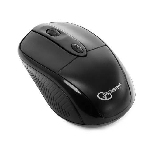 Мышь беспроводная Gembird MUSW-219 черный 3кн+колесо-кнопка 1600DPI 2.4GHz