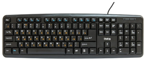 Клавиатура KM-025U Black Dialog Multimedia Black - USB