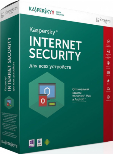 Антивирус касперского Internet Security Base 2пк 1 год Box Multi-device