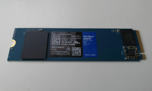 [Б\У] Диск SSD M.2 2280 500Gb Western Digital SN570 PCI NVME