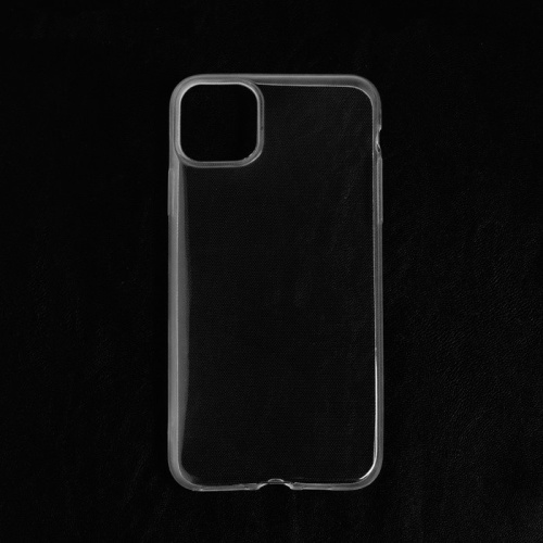 Чехол LuazON для iPhone 11 Pro Max, силиконовый, тонкий, прозрачный (4701579)