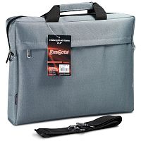 Сумка для ноутбука ExeGate Start S15 Grey, серая, полиэстер, для ноутбуков до 15.6" EX205136RUS