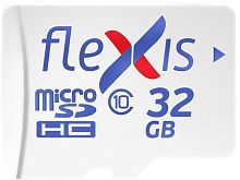 MicroSD 32GB FLEXIS Class 10 без адаптера