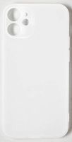 Чехол LuazON для телефона iPhone 12 mini, Soft-touch силикон, прозрачный белый (6250193)