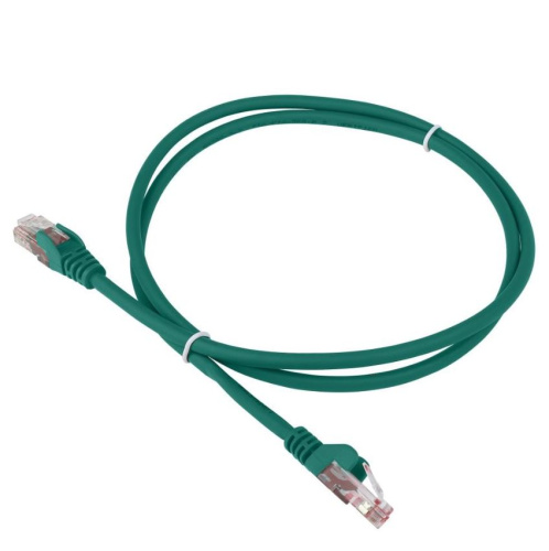 Патч-корд ExeGate UTP-RJ45-RJ45-5e-2M-GN, UTP, cat.5e, 2м, зеленый