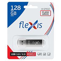 Носитель информации 128Gb USB3.1 Flexis RB-108, Gen 1 (5 Гбит/с), чёрный