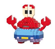 Конструктор Bricks 6313 Мистер Крабс красно-синий