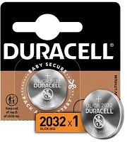 Батарейка литиевая CR2032 DURACELL 1шт