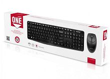 Беспроводная клавиатура + мышь SmartBuy ONE 235380AG  черная [SBC-235380AG-K]