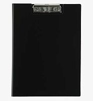 Папка-планшет с прижимом А4,1.2 мм Calligrata черная (3258532)
