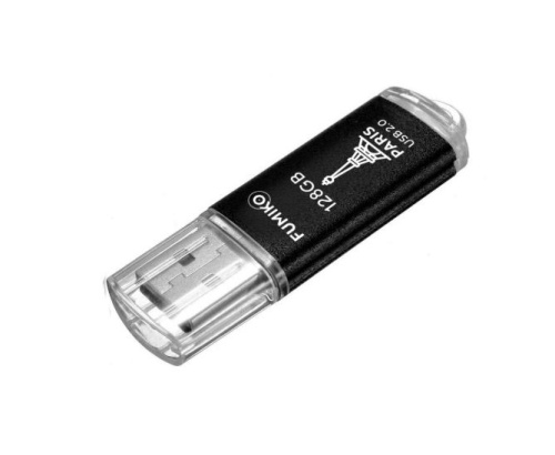 Носитель информации 128GB FUMIKO PARIS черная USB 2.0 (FPS-45) фото 2