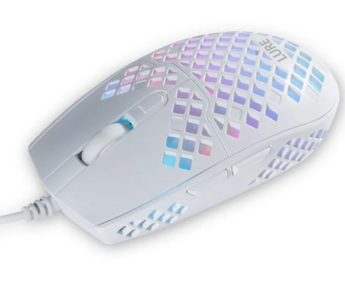 Мышь игровая проводная Smartbuy Lure белая (SBM-739G-W) (180370) фото 4
