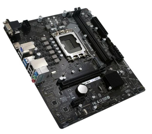 Материнская плата BIOSTAR LGA1700 (Gen.12, 13, 14) H610MHP, mATX, DDR4x2 3200GHz, 1xPCI-Ex16, 1xM.2