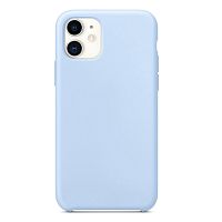 Силиконовый чехол для iPhone 11 голубой (MWYF2FE/A)