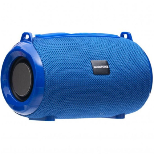 Колонка BOROFONE (BR4) Bluetooth/USB/MicroSD/FM/TWS (синяя) (178590) фото 2