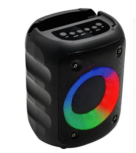 Портативная колонка FUMIKO STELLAR 100 черная RGB-подсветка фото 2