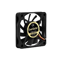 Вентилятор 60x60x10 мм, ExeGate EX06010S3P (подшипник скольжения), 3pin, 3500RPM, 25d