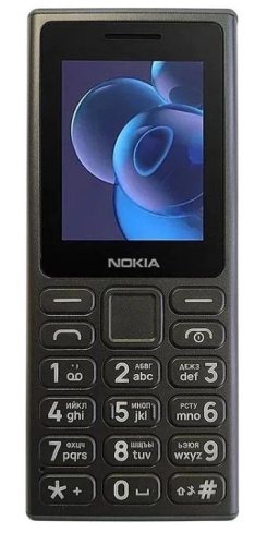 Мобильный телефон Nokia 125 черный фото 2