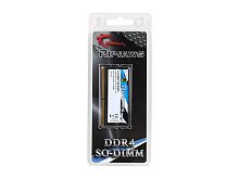 Оперативная память SODIMM DDR4 8Gb 2400 (PC4-19200) G.SKILL CL-17. 1,2V ( F4-2400C16S-8GRS )