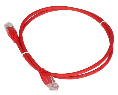 Патч-корд ExeGate UTP-RJ45-RJ45-5e-2M-RD, UTP, cat.5e, 2м, красный