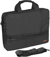 Сумка для ноутбука ExeGate BusinessPro EСС-115 Black, water resistant, черная, водоотталкивающий полиэстер, 15.6" (28343)