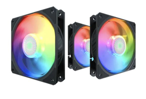 Комплект вентиляторов 120x120 мм  Cooler Master SickleFlow 120 ARGB 3in1 (MFX-B2DN-183PA-R1) фото 2