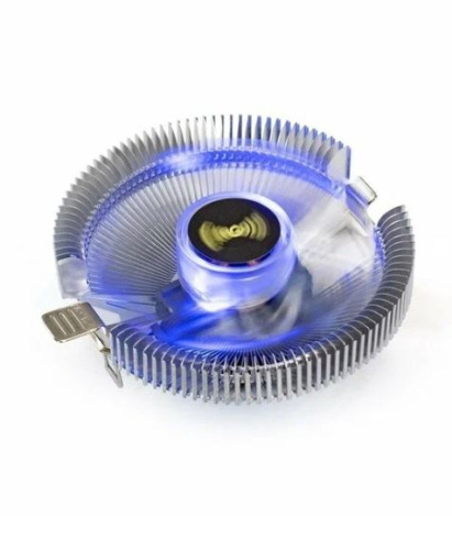 Кулер ExeGate Wizard EE91-BLUE (Al, LGA775/1150/1151/1155/1156/1200/1700/AM2/AM2+/AM3/AM3+/AM4/AM5/FM1/FM2/754/939/940, TDP 75W, Fan 90mm, 2200RPM, Hy