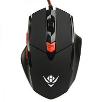 Мышь MOG-11U Nakatomi Gaming mouse - игровая, 6 кнопок + ролик, USB, черная