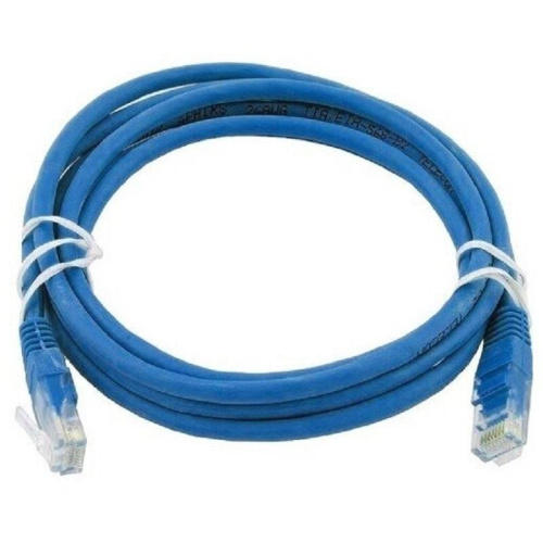Патч-корд ExeGate UTP-RJ45-RJ45-5e-3M-BL, UTP, cat.5e, 3м, синий