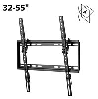 Кронштейн Godigital 2-400T (32"-55", до 35кг, VESA 100x100/400x400, наклонный) черный 