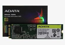 Диск SSD M.2 2280 480GB ADATA Ultimate SU650 SATA 6Gb/s (ASU650NS38-480GT-C)