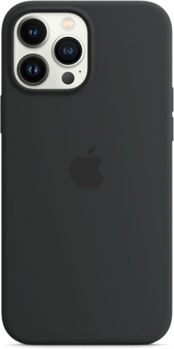 Силиконовый чехол для iPhone 13 PRO MAX черный (MWYV2FE/A)