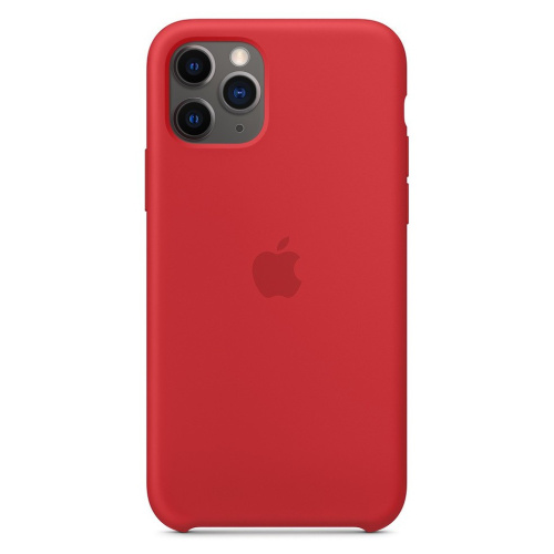 Силиконовый чехол для iPhone 11 PRO красный