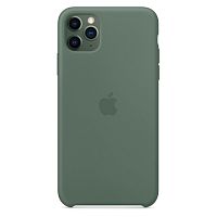 Силиконовый чехол для iPhone 11 PRO Max цвет: темно-мятный (MWY1TFE/A)