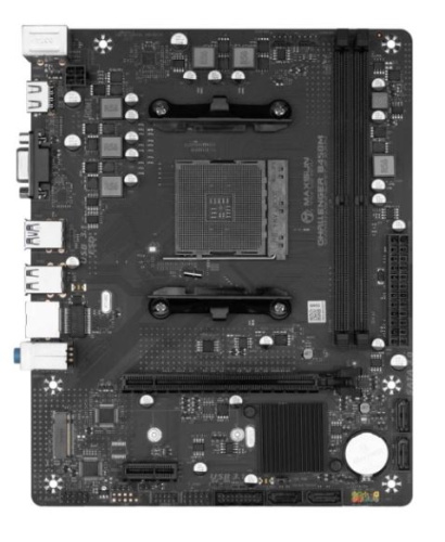 Материнская плата MAXSUN AM4, MS-Challenger B450M, B450, 2xDDR4, mATX, RTL фото 4