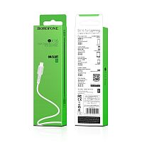 Кабель MicroUSB BOROFONE BX16 1M белый (174015)