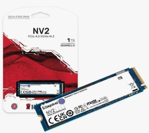 Диск SSD M.2 2280 1000Gb Kingston NV2 (SNV2S/1000G)