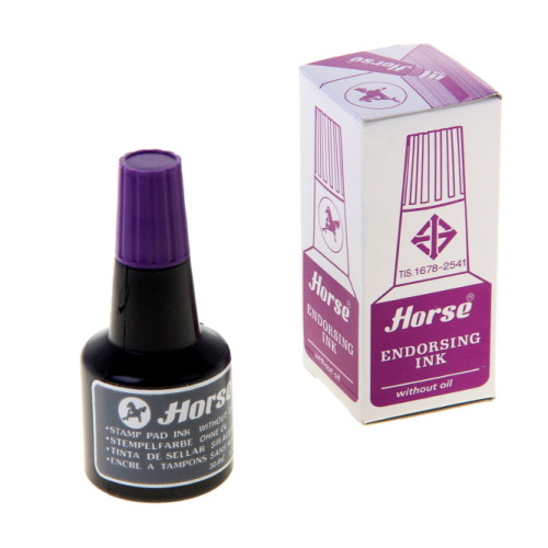 Краска штемпельная Horse 30 мл, фиолетовая1088291