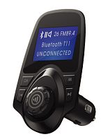 FM-трансмиттер BLUETOOTH DREAM T11 (SDHC, 2USB, AUX, HF, LED) черный DREAM (178477)