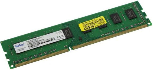 [Б\У] Оперативная память DIMM DDR3 8GB 1600MHz Netac Basic (NTBSD3P16SP-08)