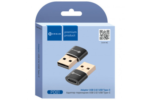 Адаптер DREAM USB/TYPE-C PD01 (175080)